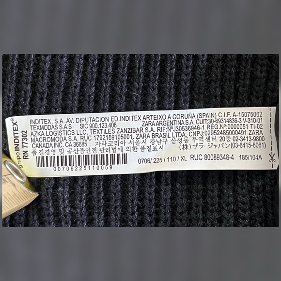 Zara Man Men’s Zip Up Jacket Size XL - Picture 5 of 8